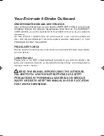 Preview for 3 page of Evinrude B10EL4 Operator'S Manual