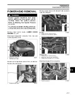 Предварительный просмотр 219 страницы Evinrude E-TEC 200 Service Manual