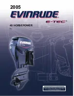 Evinrude e-tec 2005 Manual preview