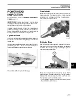 Предварительный просмотр 203 страницы Evinrude E-Tec 40 HP Service Manual