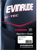 Evinrude E-TEC 40RL 2008 Operator'S Manual preview