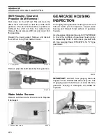 Предварительный просмотр 270 страницы Evinrude E-tec 75 HP Service Manual