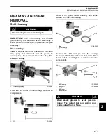 Предварительный просмотр 271 страницы Evinrude E-tec 75 HP Service Manual