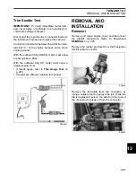 Предварительный просмотр 291 страницы Evinrude E-tec 75 HP Service Manual