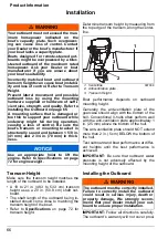 Preview for 68 page of Evinrude E-TEC G2 Manual