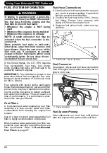 Preview for 22 page of Evinrude E-Tec Operator'S Manual