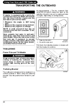 Preview for 42 page of Evinrude E-Tec Operator'S Manual