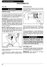 Preview for 62 page of Evinrude E-Tec Operator'S Manual