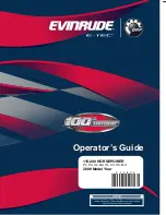 Preview for 1 page of Evinrude E115DBXSE Operator'S Manual