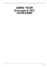 Preview for 14 page of Evinrude E25DELSES Operator'S Manual