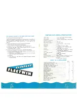 Preview for 14 page of Evinrude Fleetwin 4447 Operating Instructions Manual