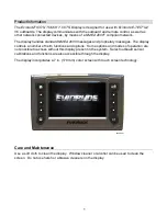 Предварительный просмотр 5 страницы Evinrude ICON Touch 7.0 CTS User Manual