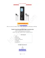 Предварительный просмотр 1 страницы Evistr L36 User Manual