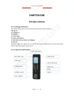 Предварительный просмотр 3 страницы Evistr L36 User Manual