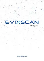 Evixscan 3D HD Optima User Manual preview