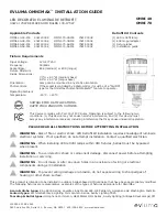 Evluma OmniMax OMNI-40-2K-ME Installation Manual preview