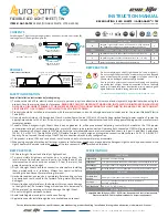 Preview for 1 page of Evo-lite Auragami AG1-24-TW Instruction Manual