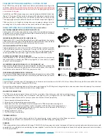 Предварительный просмотр 2 страницы Evo-lite TRAX TX1-24-RGBW Series Instruction Manual