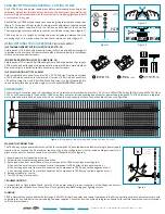 Предварительный просмотр 2 страницы Evo-lite TRAX TX1-24-TW Series Instruction Manual