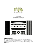 EVO Manufacturing EVO-3038 Manual предпросмотр