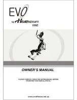 Evo 106E Owner'S Manual preview