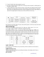 Предварительный просмотр 11 страницы Evo 423T Owner'S Manual