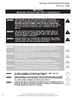 Preview for 2 page of Evo affinity 25E Owners & Installation Manual