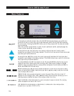 Preview for 14 page of Evo Centric 20E Electric Operator'S Manual Installation, Operation, And Maintenance