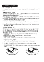 Предварительный просмотр 16 страницы Evo EV524T Owner'S Manual