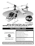 Предварительный просмотр 1 страницы Evo Shogun 400 EP Final Assembly Manual