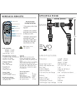 Preview for 8 page of Evo SP-PRO User Manual