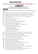 Preview for 3 page of Evobike BTA42S Owner'S Assembly And Safety Manual