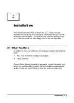 Предварительный просмотр 11 страницы EVOC PCL-726 Manual