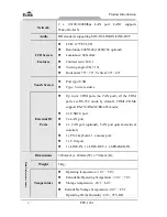 Preview for 8 page of EVOC PPC-1261 User Manual