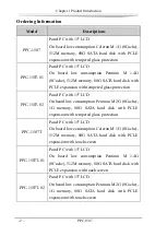 Preview for 8 page of EVOC PPC-1507 Manual