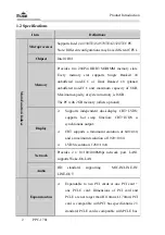 Предварительный просмотр 10 страницы EVOC PPC-1781 Series User Manual