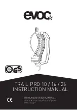 EVOC TRAIL PRO 10 Instruction Manual предпросмотр