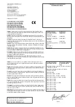 Preview for 3 page of Evoca Group Snakky SL Installation, Use And Maintenance Manual