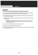 Preview for 5 page of Evocare EV5203R5311 Owner'S Manual