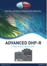 evoheat DHP20-R Installation And Operation Manual предпросмотр