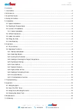 Preview for 2 page of evoheat Evo270-1 Installation & Operation Manual