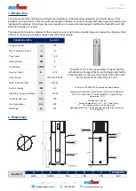 Предварительный просмотр 3 страницы evoheat Evo315-C Installation And Operation Manual