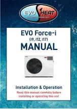 evoheat Force i12 Manual предпросмотр