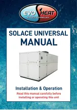 evoheat Solace Universal C-1200 Installation & Operation Manual предпросмотр