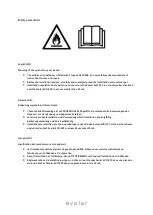 Предварительный просмотр 13 страницы Evolar EVO-07C Installation And Operation Manual