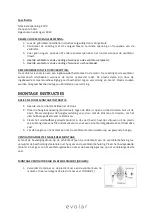 Предварительный просмотр 3 страницы Evolar EVO-16S Installation And Operation Manual