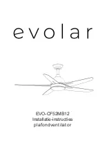 Evolar EVO-CF52MB12 Installation Instructions Manual предпросмотр