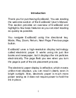 Предварительный просмотр 3 страницы Evolio EVOBOOK 2 User Manual