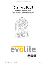 Evolite Diamond PLUS User Manual предпросмотр