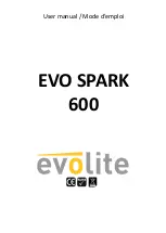 Предварительный просмотр 1 страницы Evolite EVO SPARK 600 User Manual